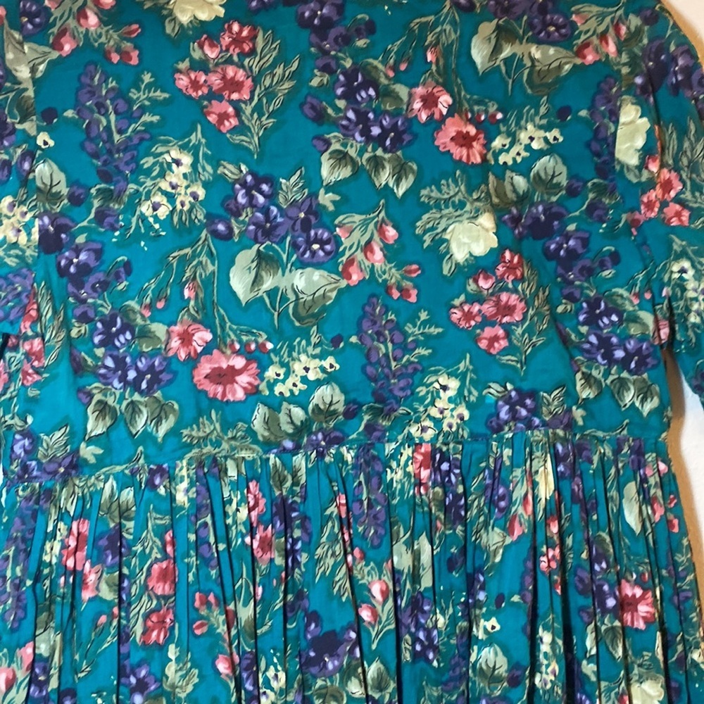 Green multicolored dress - Picture 5 of 6